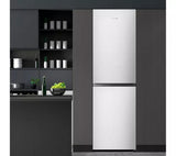 Hisense Total No Frost Fridge Freezer - Stainless Steel