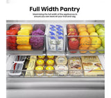 Hisense Total No Frost Plumbed American Fridge Freezer - Silver — view 8
