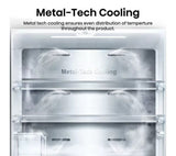 Hisense Total No Frost American Fridge Freezer - Black — view 8