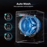 Hisense 8kg 1400 Spin, Steam Washing Machine - White — view 8