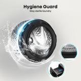 Hisense 10.5kg 1400 Spin Steam Washing Machine - Black — view 8