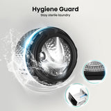 Hisense 12kg 1400 Spin, Steam Washing Machine - White — view 8