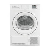 Hotpoint CHDC82WWGDUK white 8kg condenser tumble dryer with door open