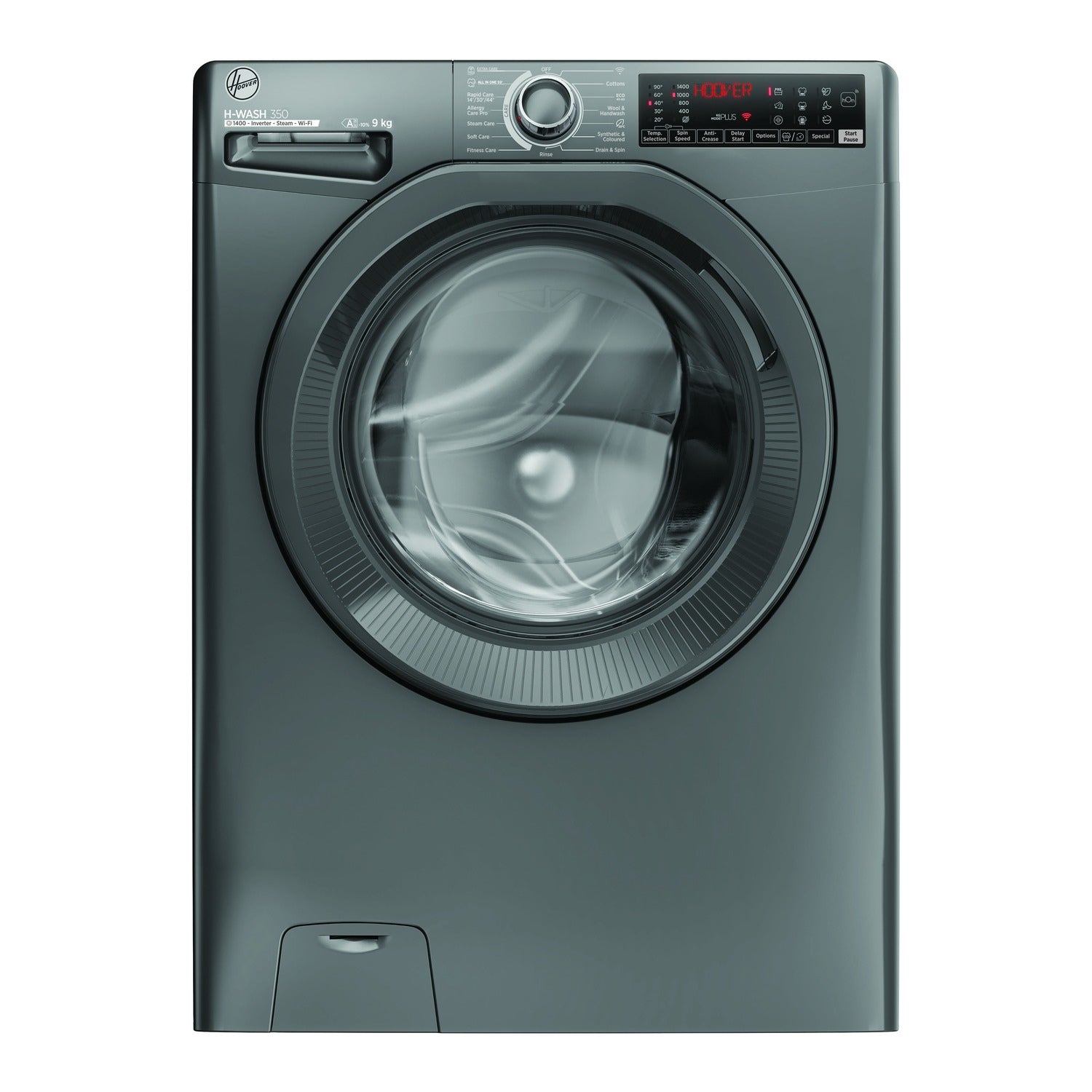 Hoover 9kg 1400 Spin Washing Machine - Graphite