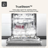 LG TrueSteam™ QuadWash™ WiFi Connected Full Size Dishwasher - Matte Black - 14 P — view 8