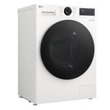 LG 9kg 1200 Spin Washing Machine - White — view 8