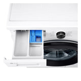 LG 9kg 1400 Spin Washing Machine - White — view 8