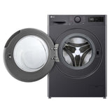 LG F4Y510GBLN1 10kg 1400 Spin Washing Machine - Slate Grey
