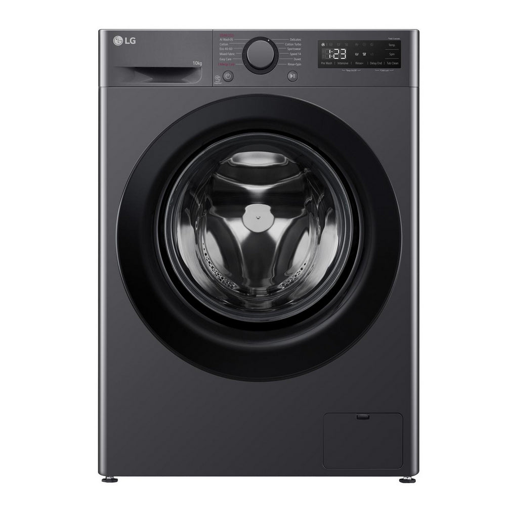 LG 10kg 1400 Spin Washing Machine - Slate Grey