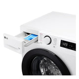 LG 10kg 1400 Spin Washing Machine - White — view 8