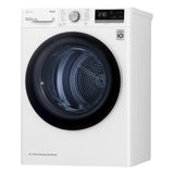 LG 9kg Heat Pump Tumble Dryer - White — view 7