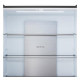 LG No Frost American Fridge Freezer - Matte Black — view 7