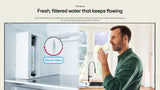 LG 91.3cm American Fridge Freezer - Prime Silver — view 8
