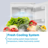 Midea 54cm 70/30 Built In Fridge Freezer - White — view 8