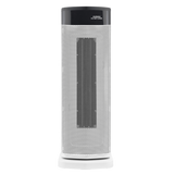 Morphy Richards 825401 white HeatFlux ceramic tower fan heater, front view