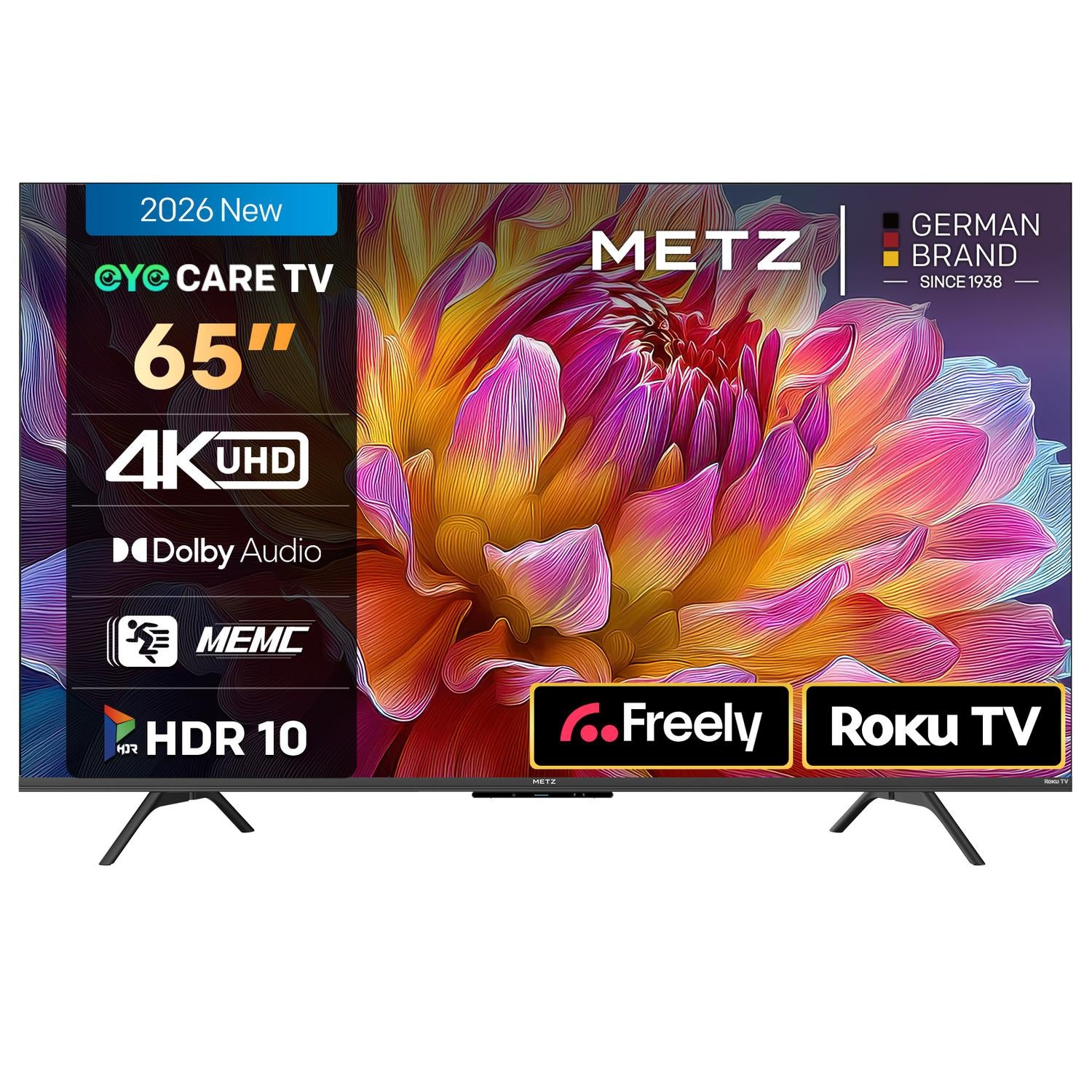 Metz 4K DLED Smart TV - Black 65"