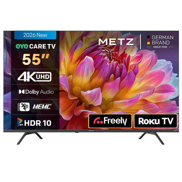 Metz 4K DLED Smart TV - Black 55"