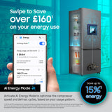 Samsung 59.5cm 65/35 Split Fridge Freezer - Silver — view 7