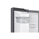 Samsung 91cm Side by Side American Fridge Freezer - Silver — view 8