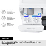 Samsung 9kg 1400 Spin Washing Machine - White — view 7