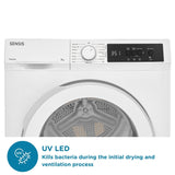 Sensis 8kg Heat Pump Tumble Dryer - White — view 8