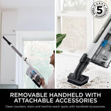 Shark IZ380UKT PowerPro Pet Cordless Stick Vacuum Cleaner - 50 Minutes Run Time - Java Metallic