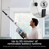 Shark IZ380UKT PowerPro Pet Cordless Stick Vacuum Cleaner - 50 Minutes Run Time - Java Metallic
