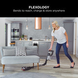Shark IZ420UKT Stratos Cordless Stick Vacuum Cleaner - 120 Minutes Run Time - Silver