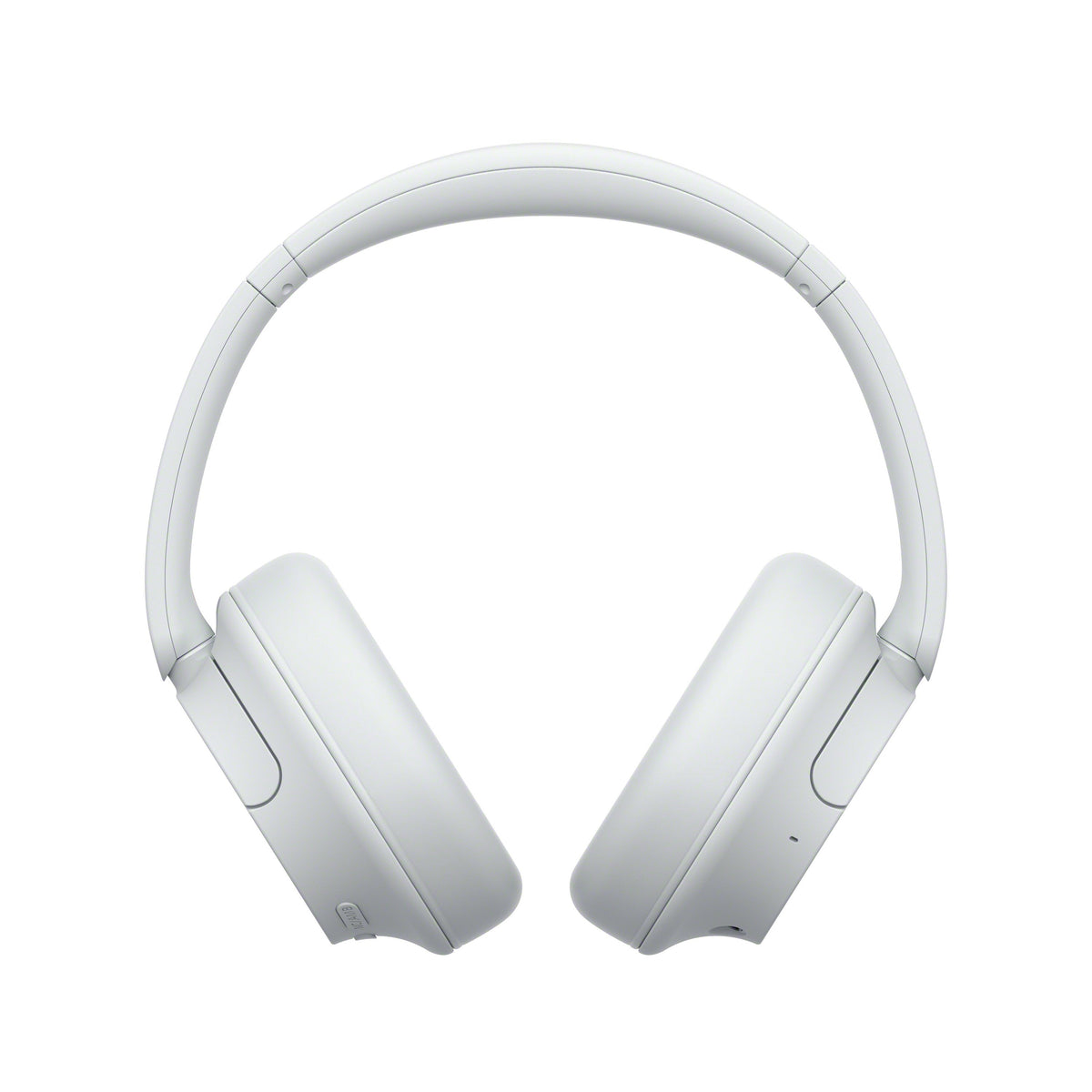 Sony WH-CH720N wireless noise cancelling headphones in white — full product front view