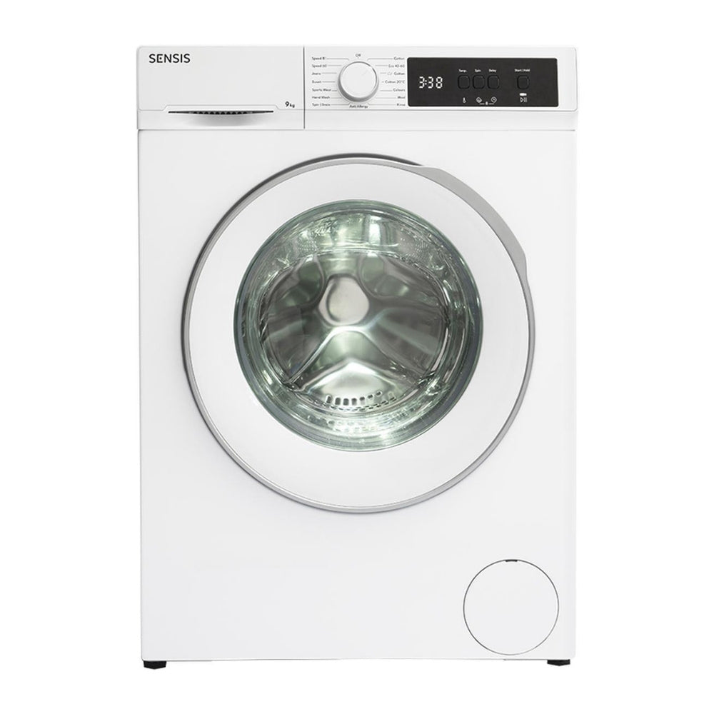 Sensis 9kg 1400 Spin Washing Machine - White