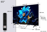 TCL 4K QLED Direct LED HDR Google TV 65"