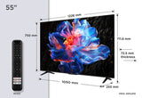 TCL 55V6C-UK 55" 4K Direct LED HDR Google TV — view 4