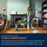 Vax CDUP-LORP LiftOut Reach Pet-Design Upright Vacuum Cleaner - Graphite / Teal — view 6