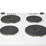 Haden HES051W 50cm Single Oven Electric Cooker with Sealed Plate Hob - White