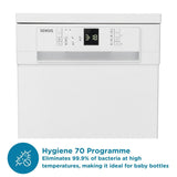 Sensis Slimline Dishwasher - White - 10 Place Settings — view 5