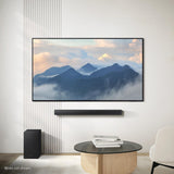 Samsung HW-B650F/XU 3.1ch 370W Soundbar with Wireless Subwoofer Bass Boost and Game Mode - Black