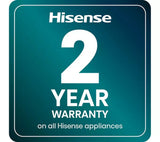 Hisense Total No Frost American Fridge Freezer - Black — view 3