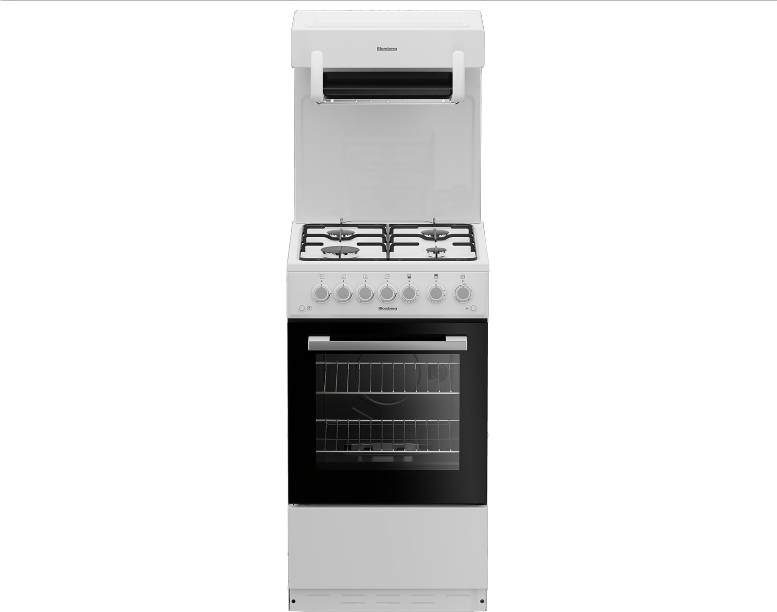 Blomberg GGS9151W 50cm Single oven Gas Cooker with Eye Level Grill - White