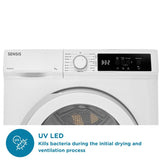 Sensis 9kg Heat Pump Tumble Dryer - White — view 7