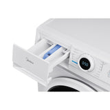 Midea 7kg 1400 Spin Washing Machine - White — view 3