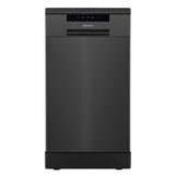 Hisense Slimline Dishwasher - Black - 10 Place Settings