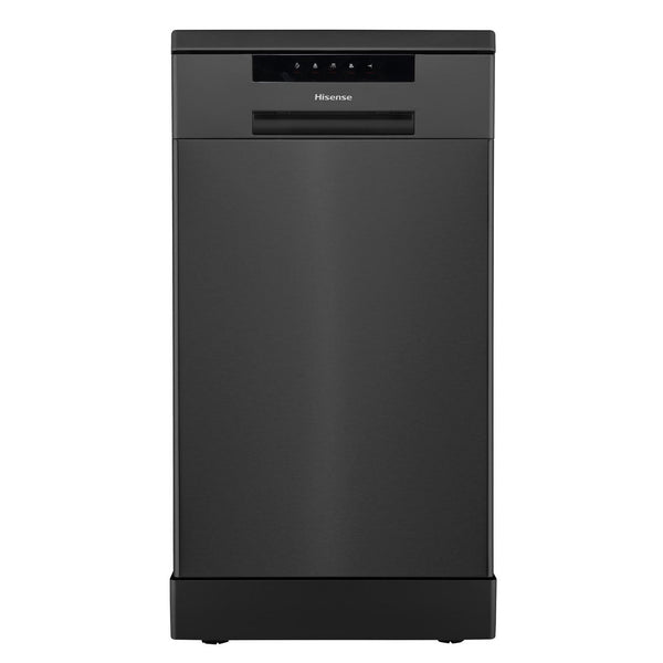 Hisense Slimline Dishwasher - Black - 10 Place Settings