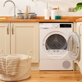 Sensis 8kg Heat Pump Tumble Dryer - White — view 3