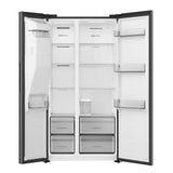 Hisense PureFlat Total No Frost American Side By Side - Black — view 3