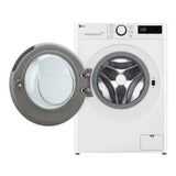LG 10kg/6kg 1400 Spin Washer Dryer - White — view 2