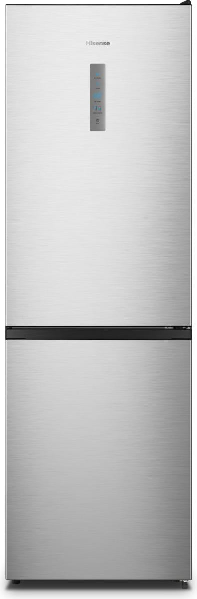 Hisense RB395N4BCE 60/40 Total No Frost Fridge Freezer - Stainless Steel