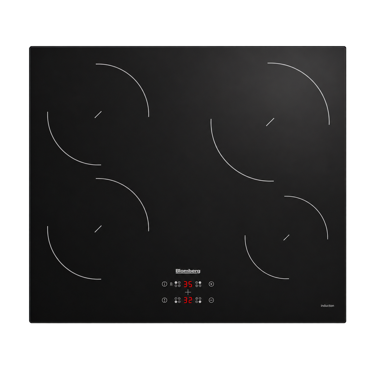 Blomberg MIN54308N 58cm Electric Induction Technology Hob - Black