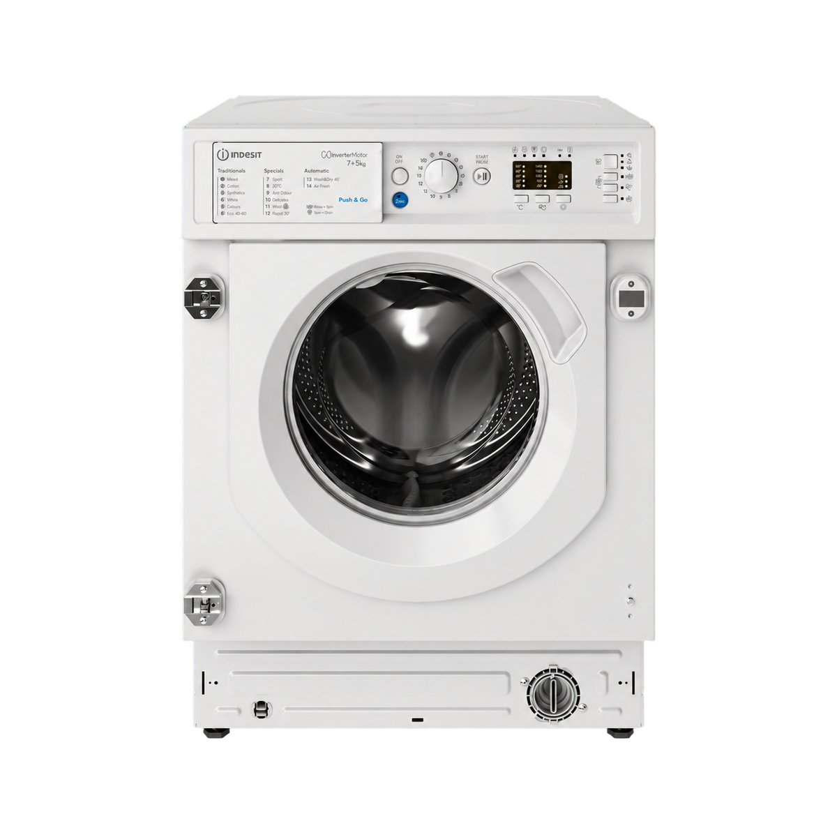 Indesit BIWDIL75148UK 7kg/5kg 1400 Spin Washer Dryer - White