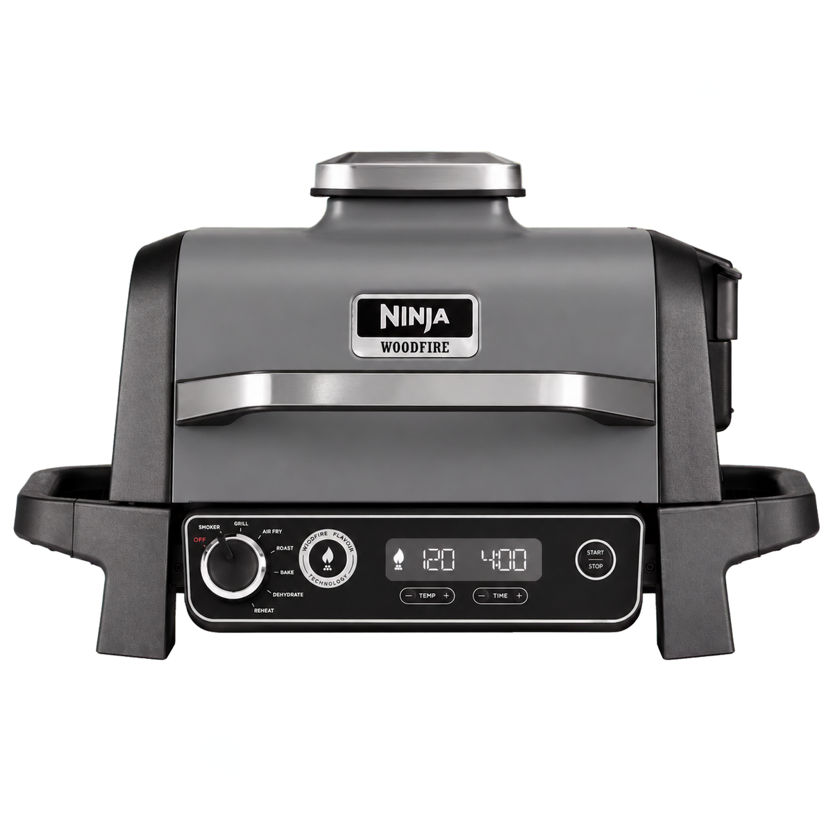 Ninja OG701UK Woodfire Electric BBQ Grill & Smoker