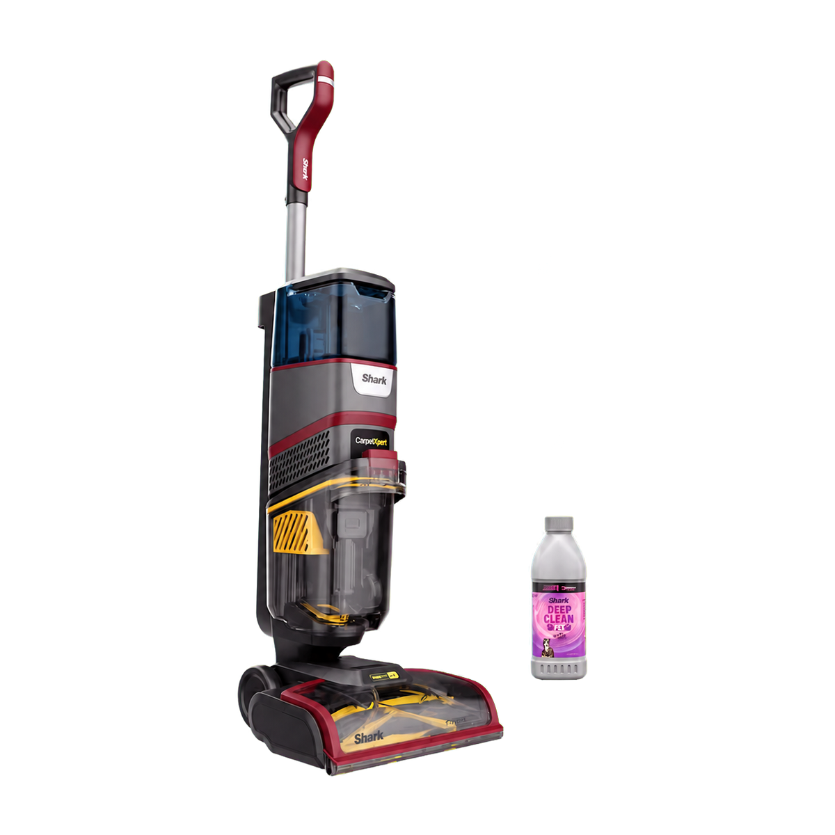 Shark EX220UK CarpetXpert HairPro Pet Deep Carpet Cleaner - Grey/Burgundy
